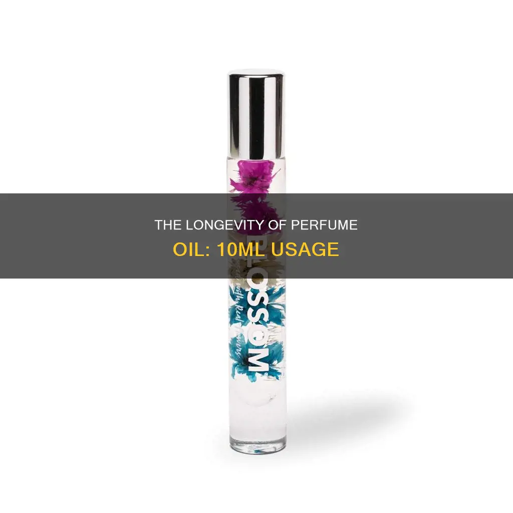 how long does 10 ml of perfume oil last