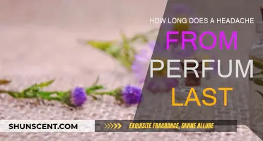 Perfume Headaches: How Long Do They Last?