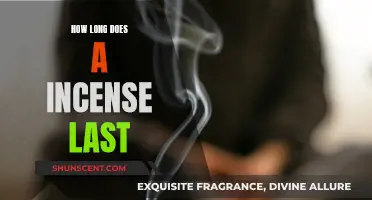 Incense Burning: How Long Does the Fragrance Last?