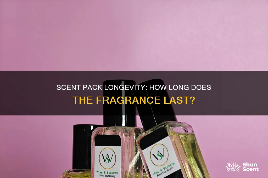 how long does a scent pack last