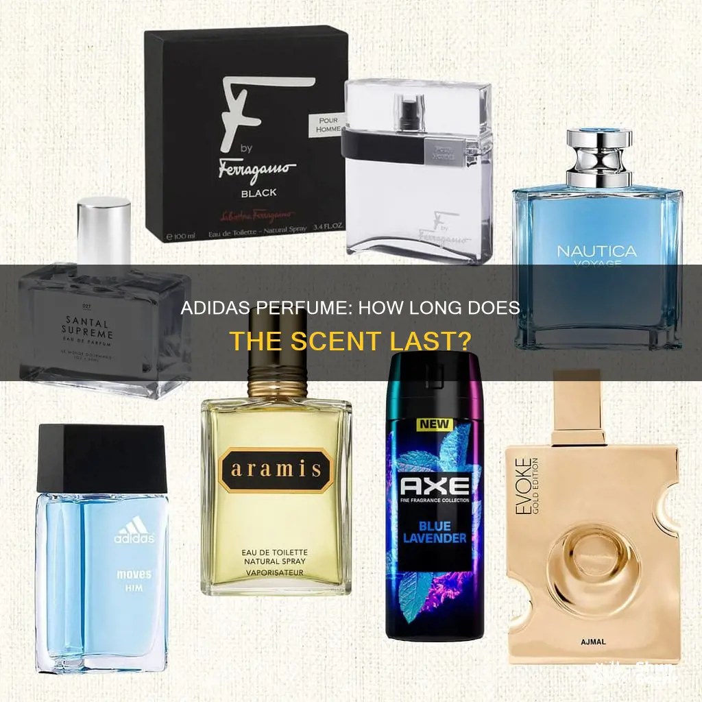 how long does adidas perfume last