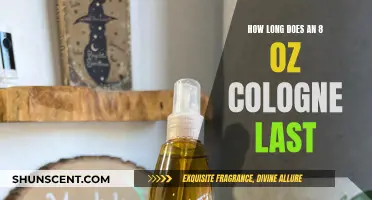 Cologne Longevity: 8 Oz Bottle - How Long Does It Last?