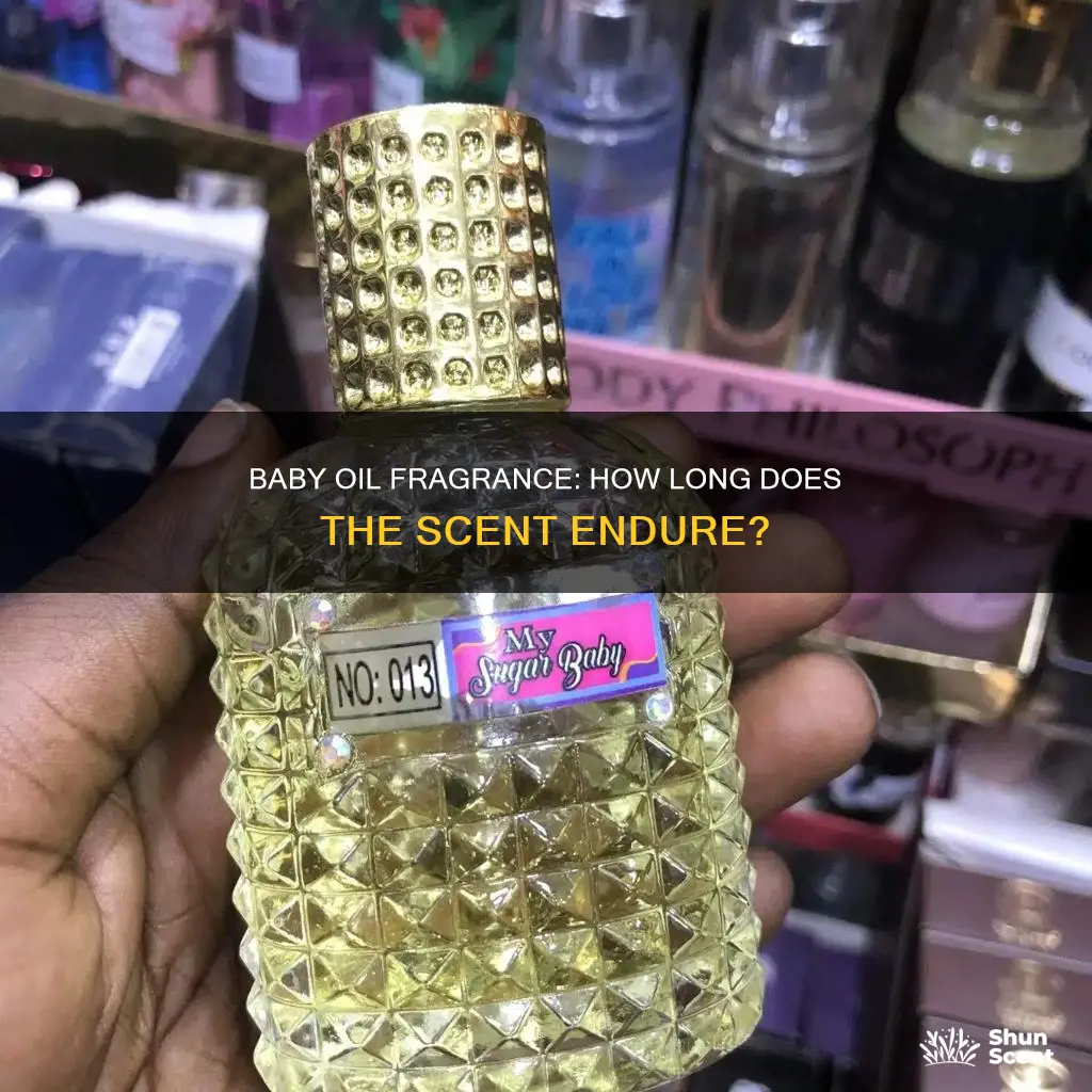 how long does baby oil perfume last