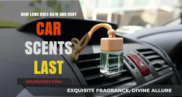 How Long Do Bath and Body Car Scents Last?