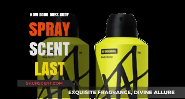 How Long Does Body Spray Scent Last? A Comprehensive Guide