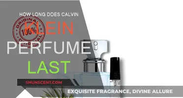 Calvin Klein Perfume: How Long Does the Scent Last?