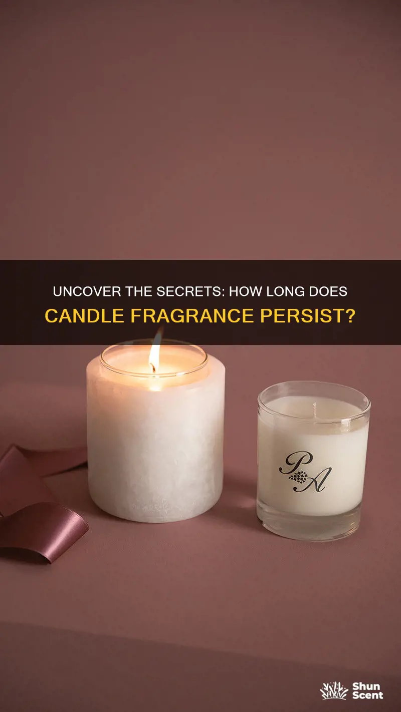 how long does candle wax fragrance last