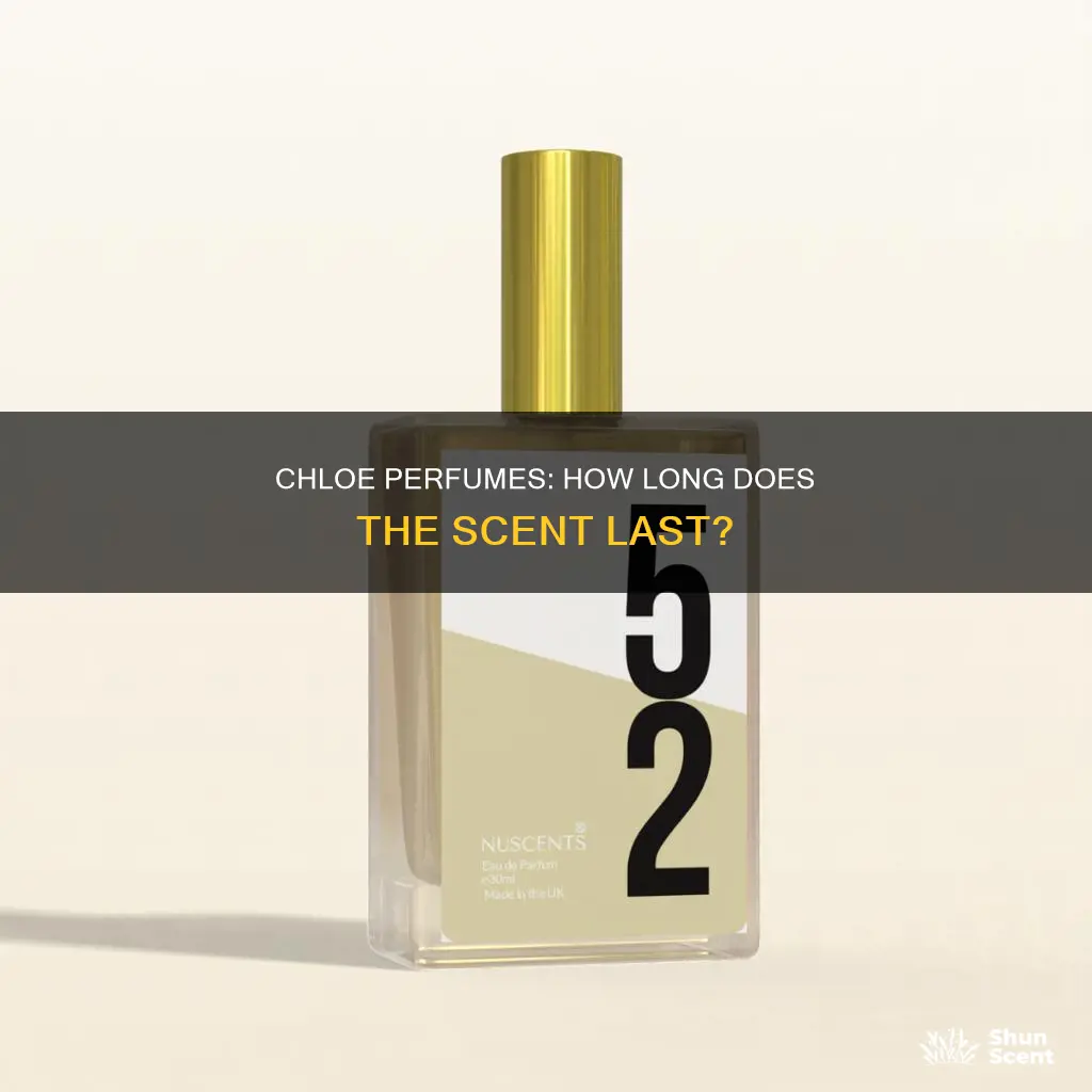 how long does chloe perfume last