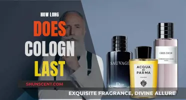 The Longevity of Colognes: How Long Does the Scent Last?