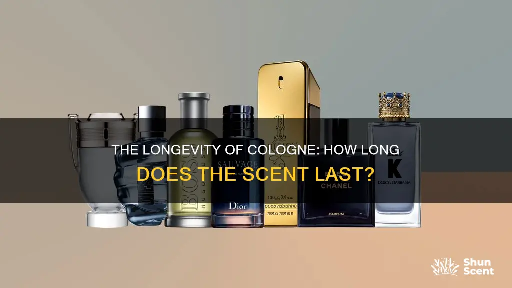 how long does cologne last when applied