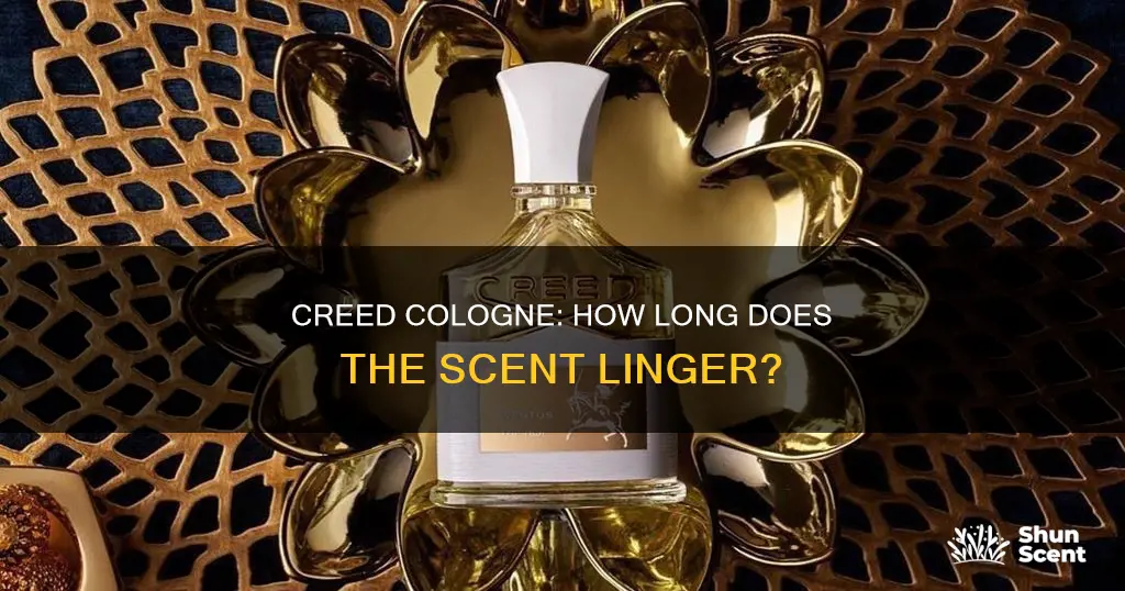 how long does creed cologne last on skin