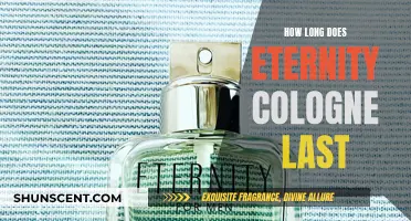 The Longevity of Eternity Cologne: How Long Does It Last?