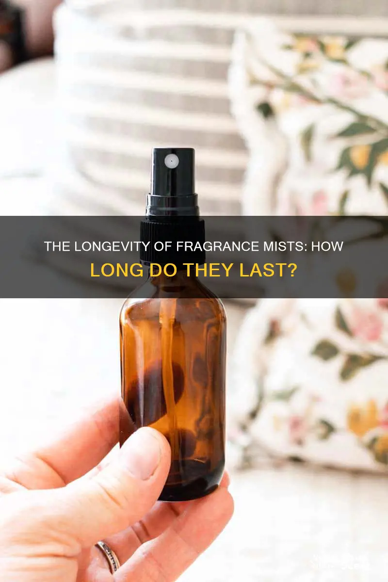 how long does fragrance mist last