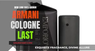 The Longevity of Giorgio Armani's Cologne: How Long Does It Last?