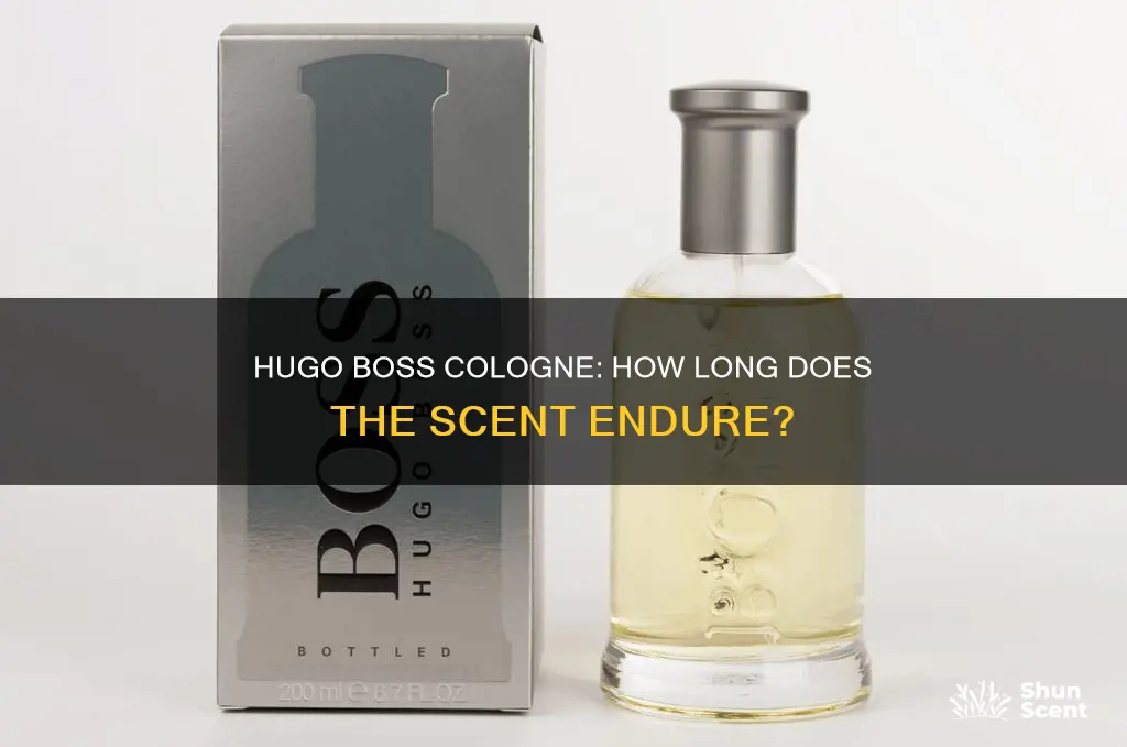 how long does hugo boss cologne last