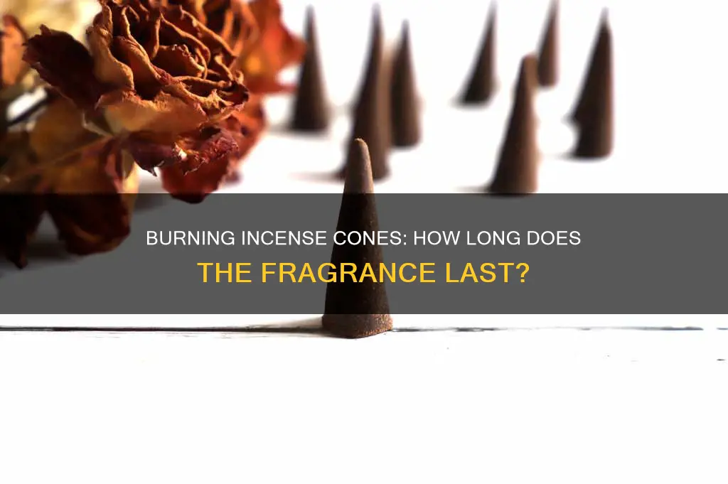 how long does incense cone last
