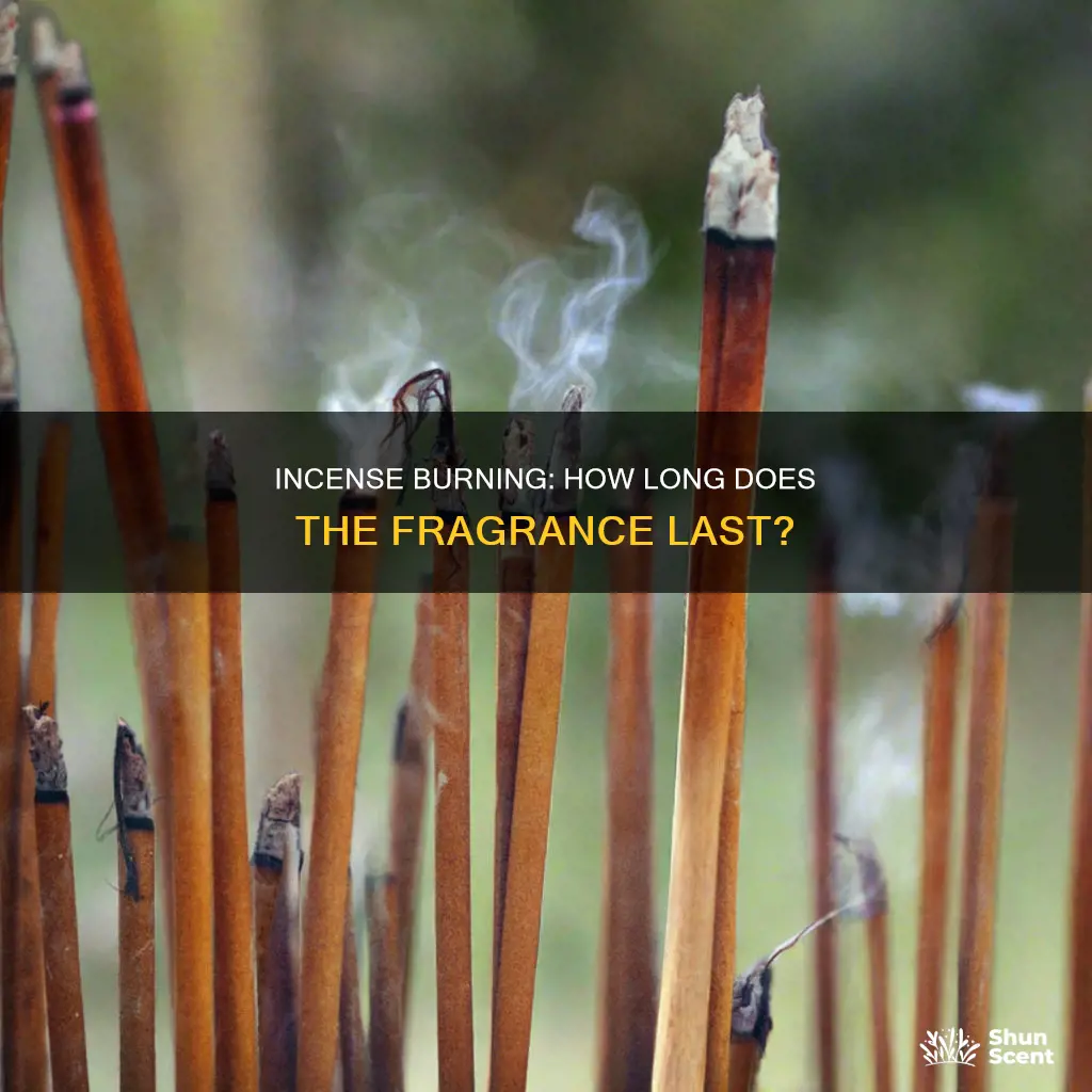 how long does incense last