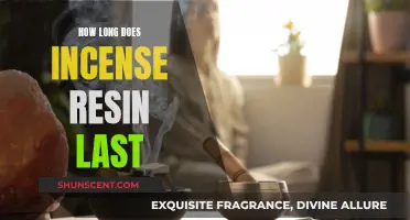 Incense Resin: How Long Does the Fragrance Last?