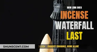 Incense Waterfall: How Long Does the Fragrance Last?