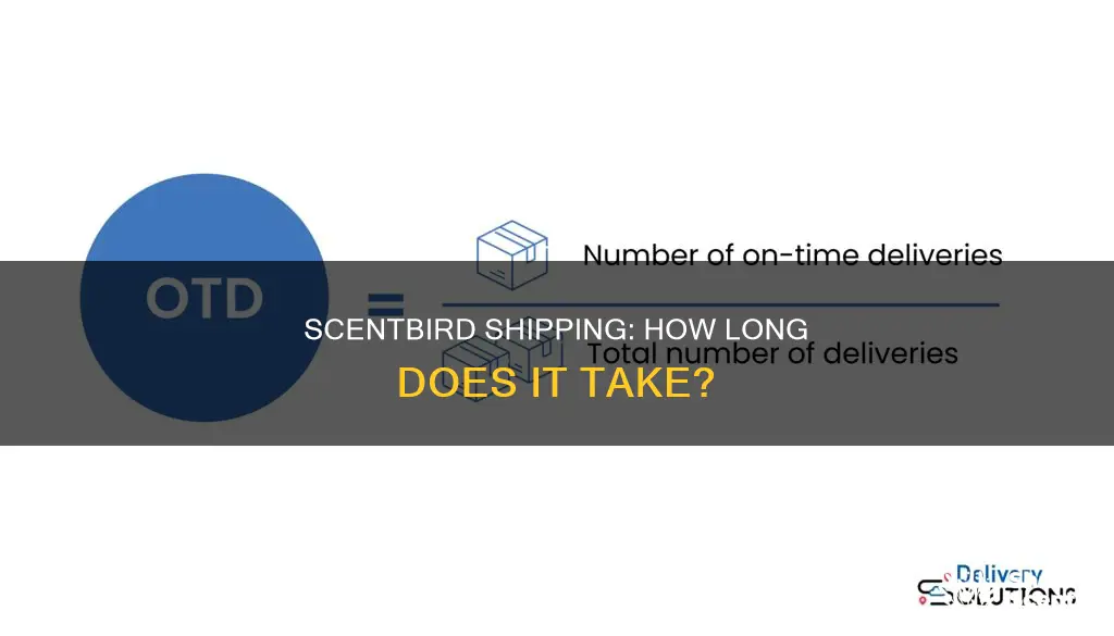 how long does it take for scentbird to ship