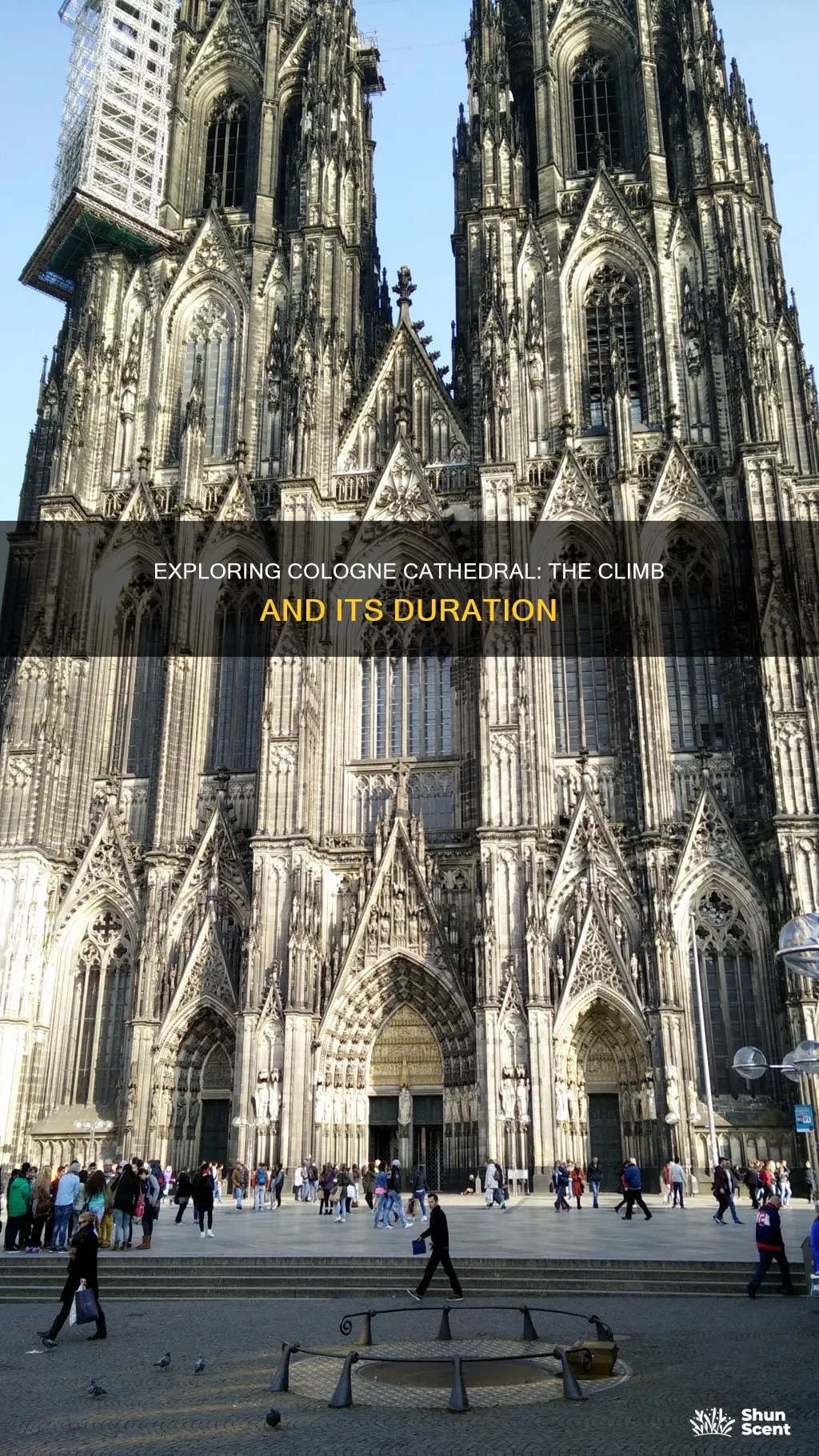 how long does it take to climb cologne cathedral