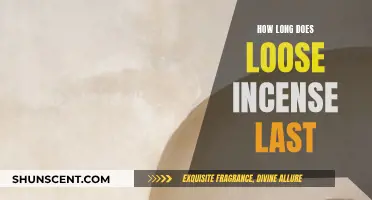 Incense Longevity: How Long Does Loose Incense Last?
