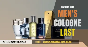 The Longevity of Men's Cologne: How Long Does It Last?