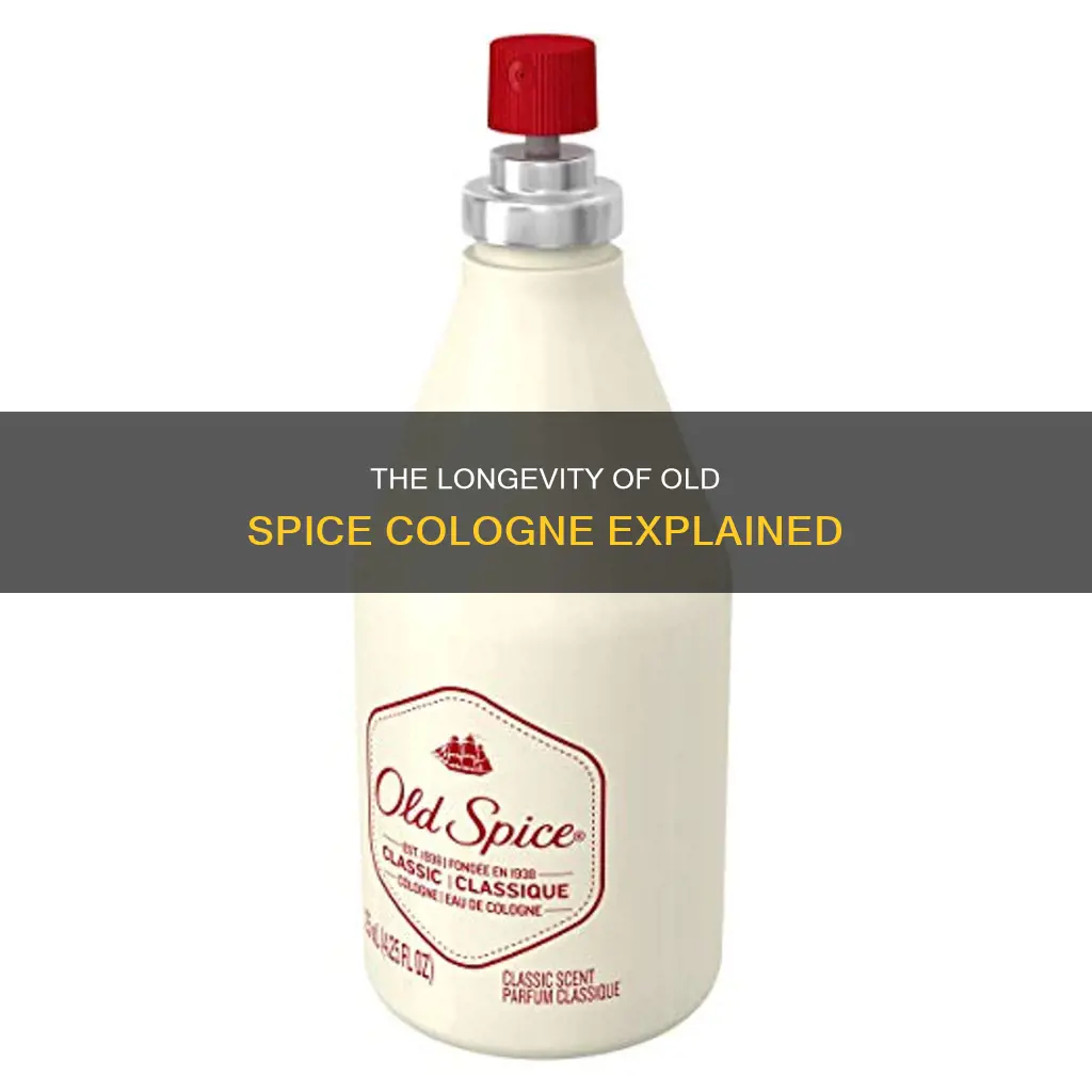 how long does old spice cologne ever last