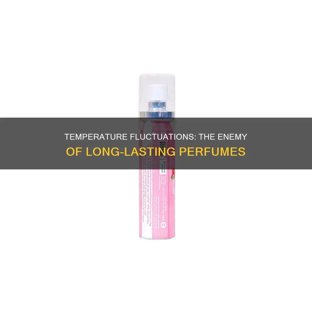 how long does perfume damage from temperature fluctuations