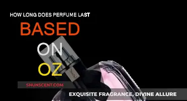 Perfume Longevity: Ounces and Scents
