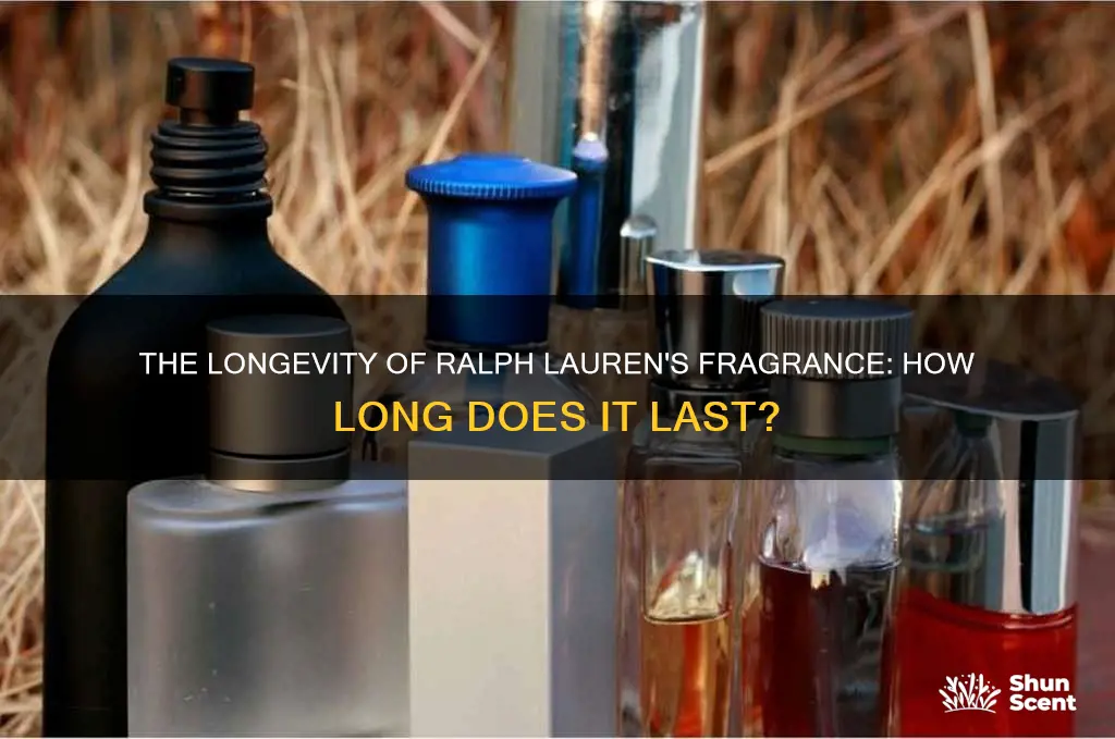 how long does ralph lauren cologne bottle last