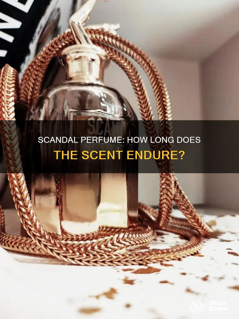 how long does scandal perfume last