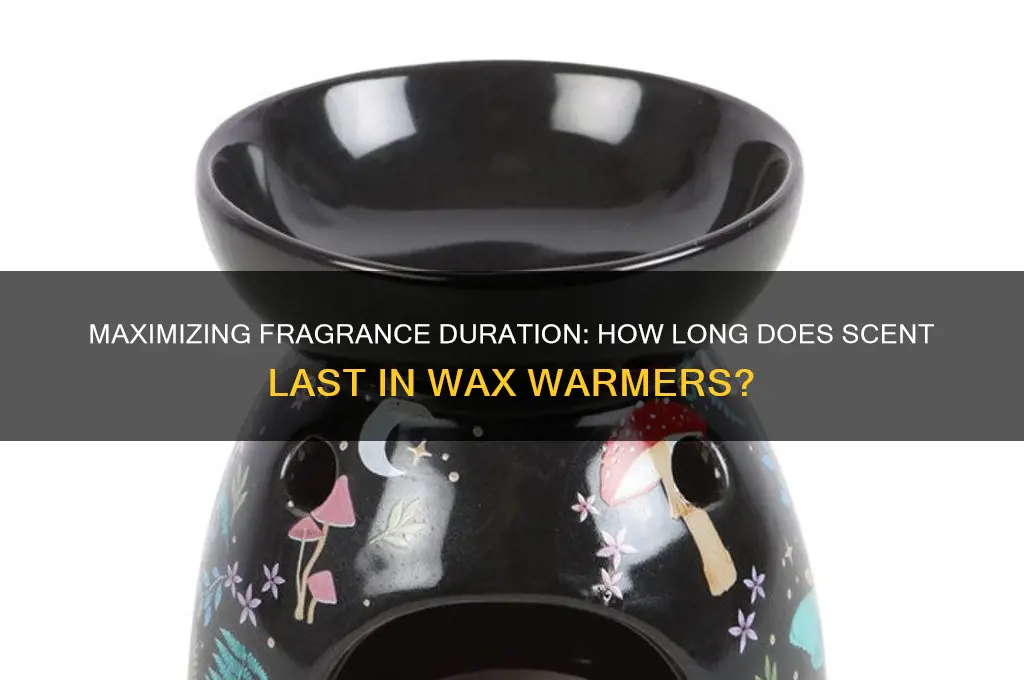 how long does scent last in wax warmer