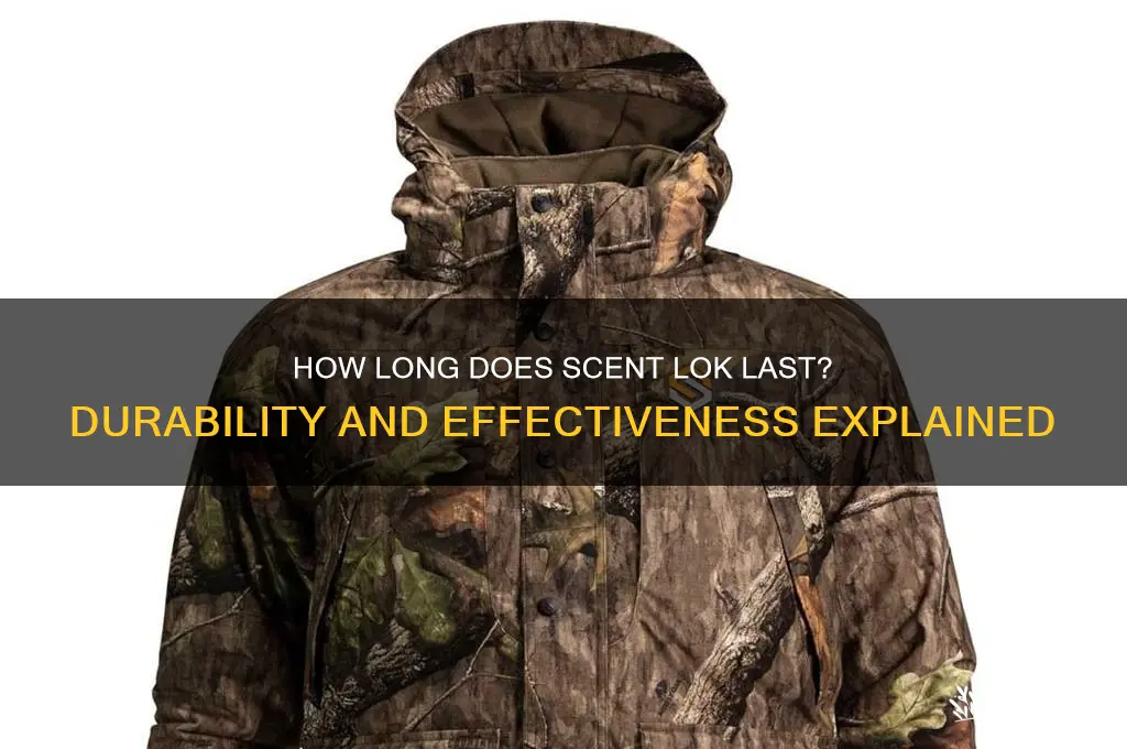 how long does scent lok work