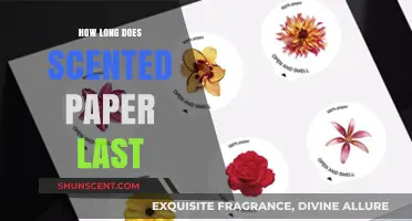 Scented Paper Lifespan: How Long Does the Fragrance Last?