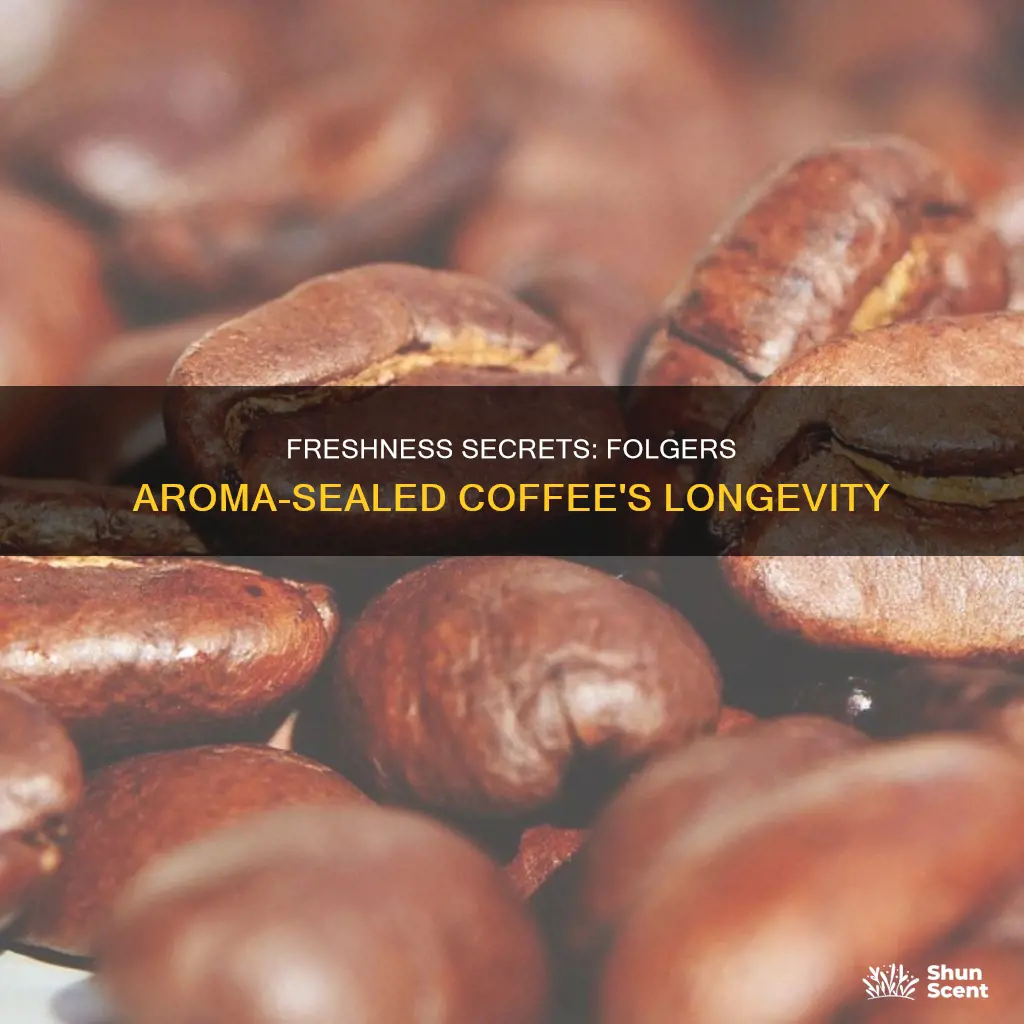 how long does the folgers aroma sealed coffee stay fresh