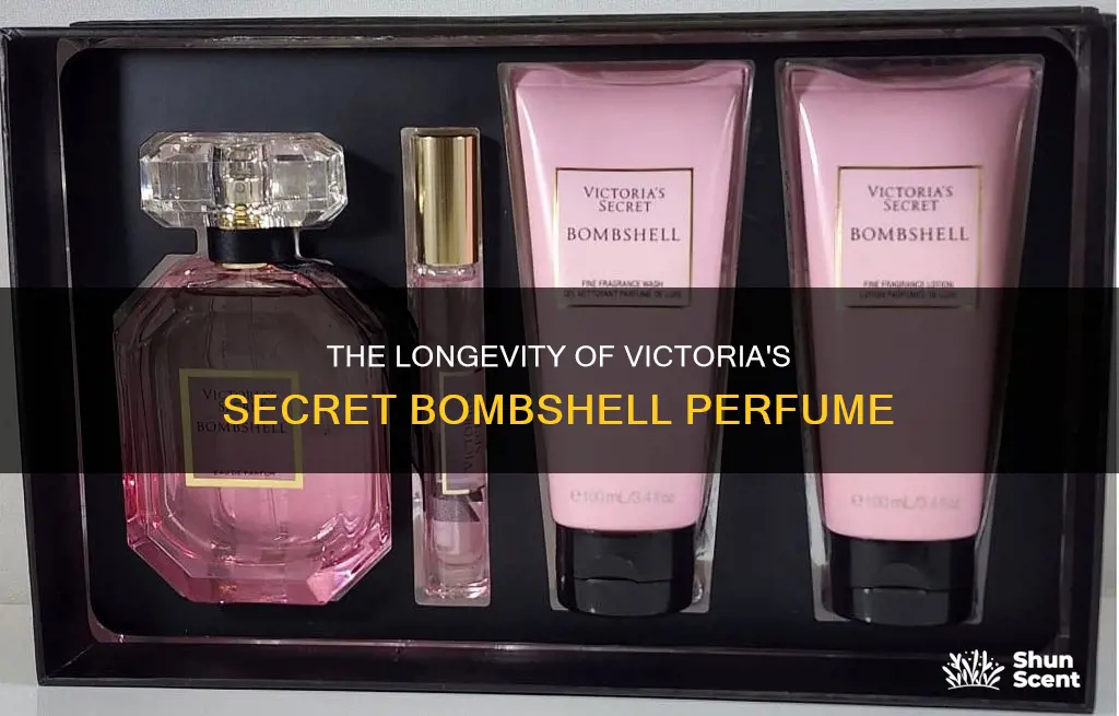 how long does victoria secret bombshell perfume last