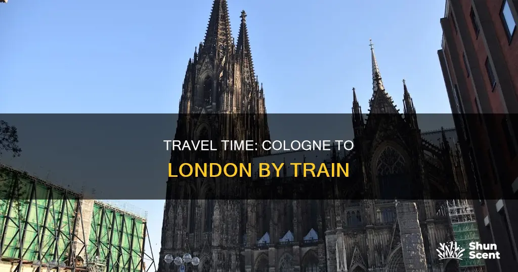 how long from cologne to london by train