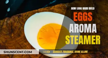 Steaming Hard-Boiled Eggs: How Long in an Aroma Steamer?