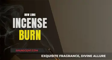 Incense Burning Duration: How Long Does It Last?