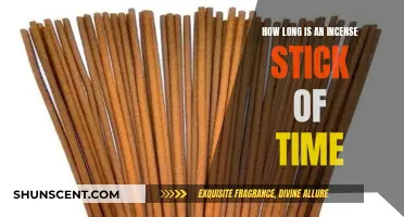 Incense Stick Burn Time: How Long Do They Last?