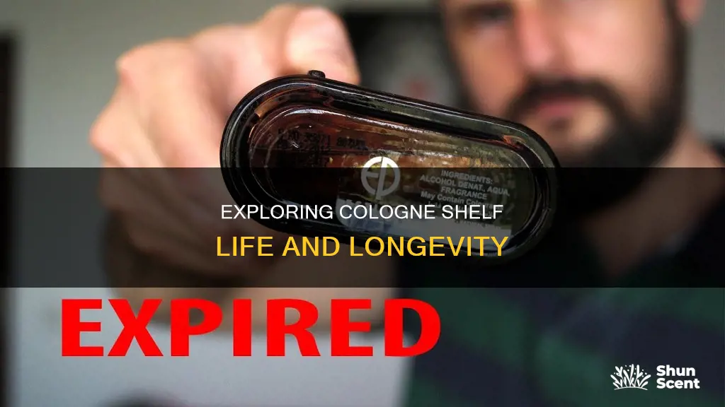 how long is cologne shelf life