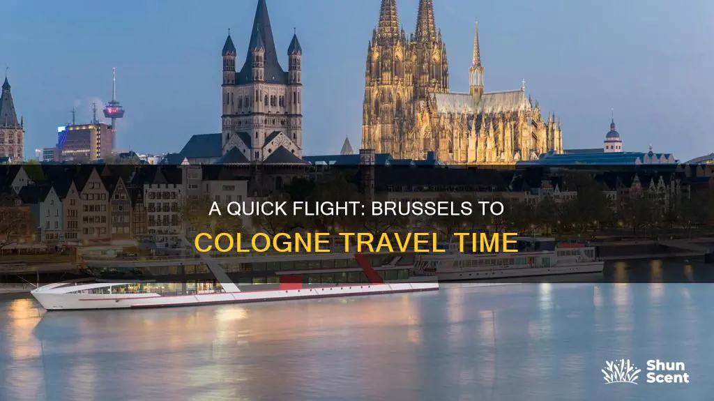 how long is the flight from brussels to cologne