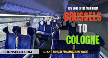 The Scenic Train Ride from Brussels to Cologne: How Long?