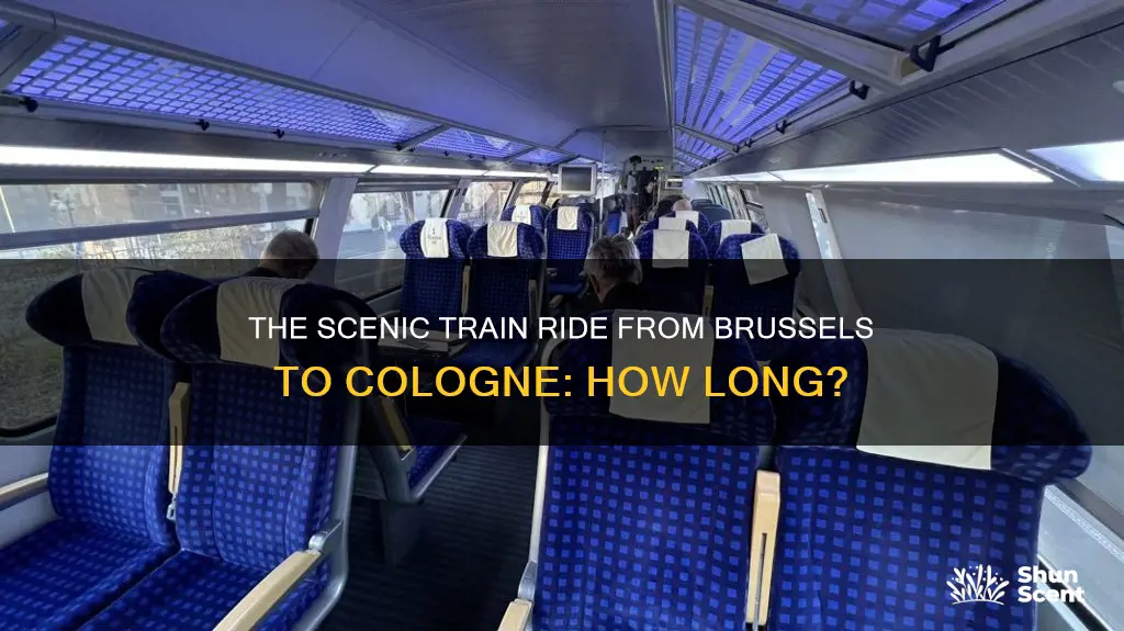 how long is the train from brussels to cologne