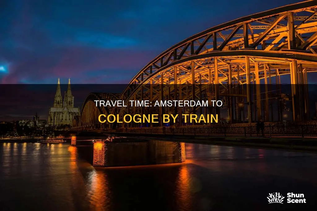 how long is train from amsterdam to cologne