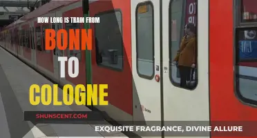 A Quick Train Ride: Bonn to Cologne