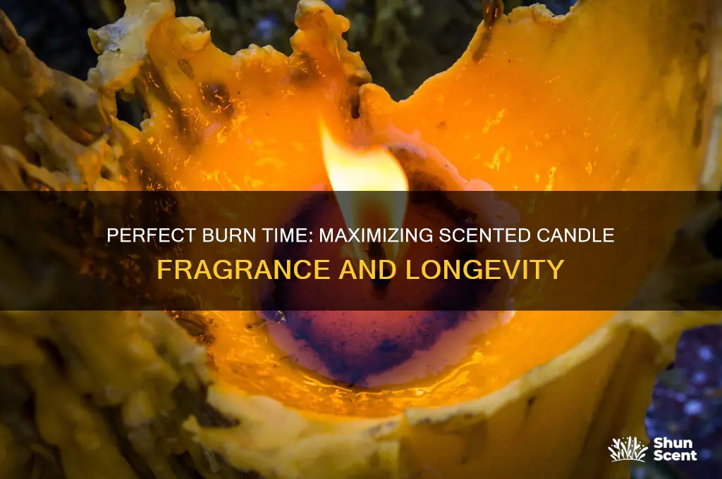 how long should you burn a scented candle