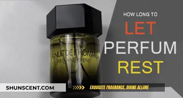 Let Your Perfume Rest: The Optimal Waiting Time