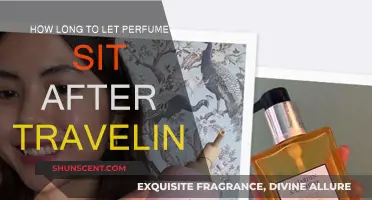 Let Your Perfume Rest: The Post-Travel Waiting Game